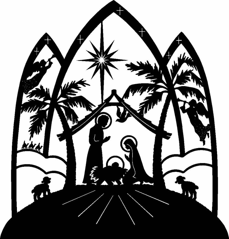 nativity clipart religious