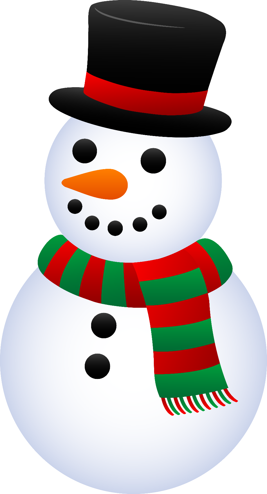snow clipart snowman