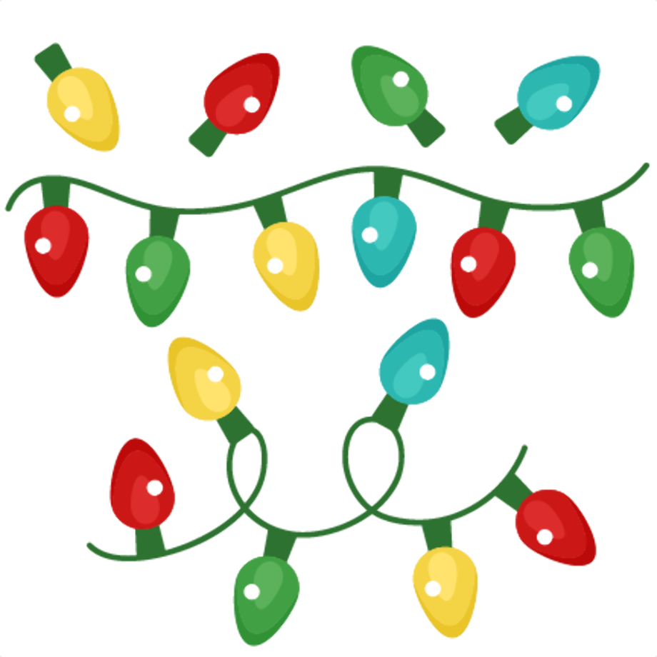 Download High Quality christmas lights clipart cartoon Transparent PNG