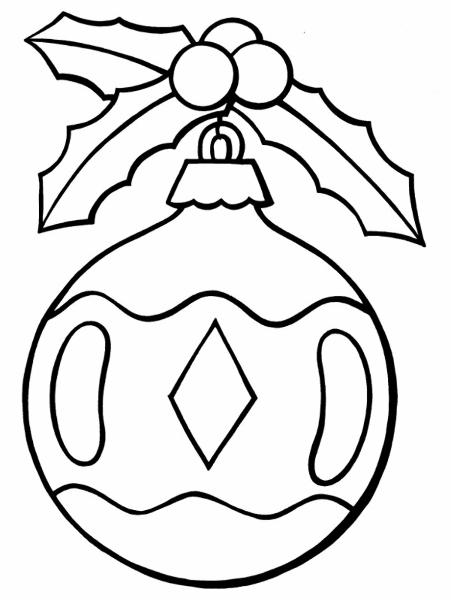 Printable Ornament Coloring Pages Printable World Holiday