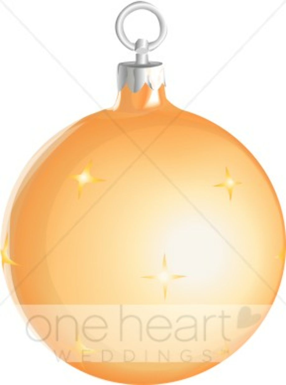 ornament clipart orange