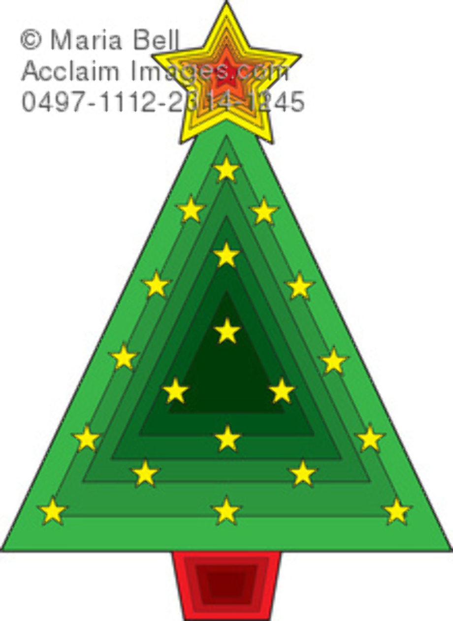Download High Quality christmas tree clipart triangle Transparent PNG