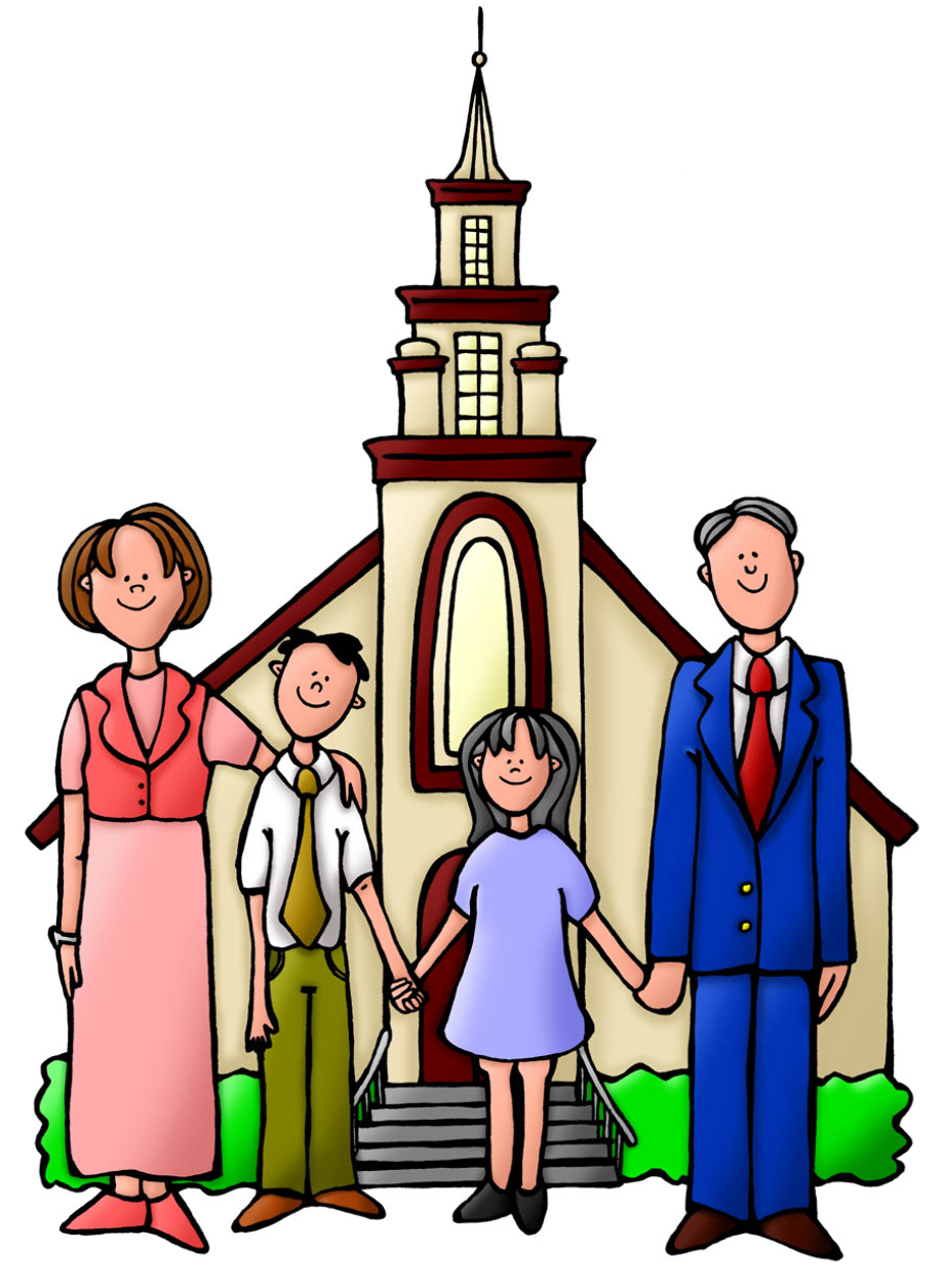 church clip art family