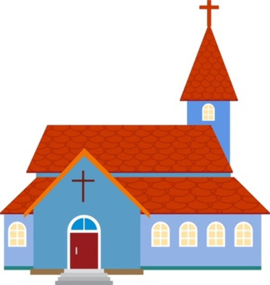 church clipart vector