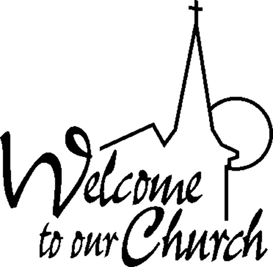welcome clipart church