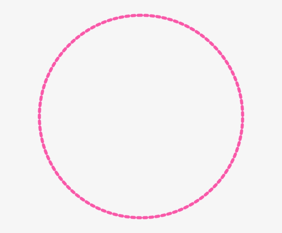 transparent circle pink