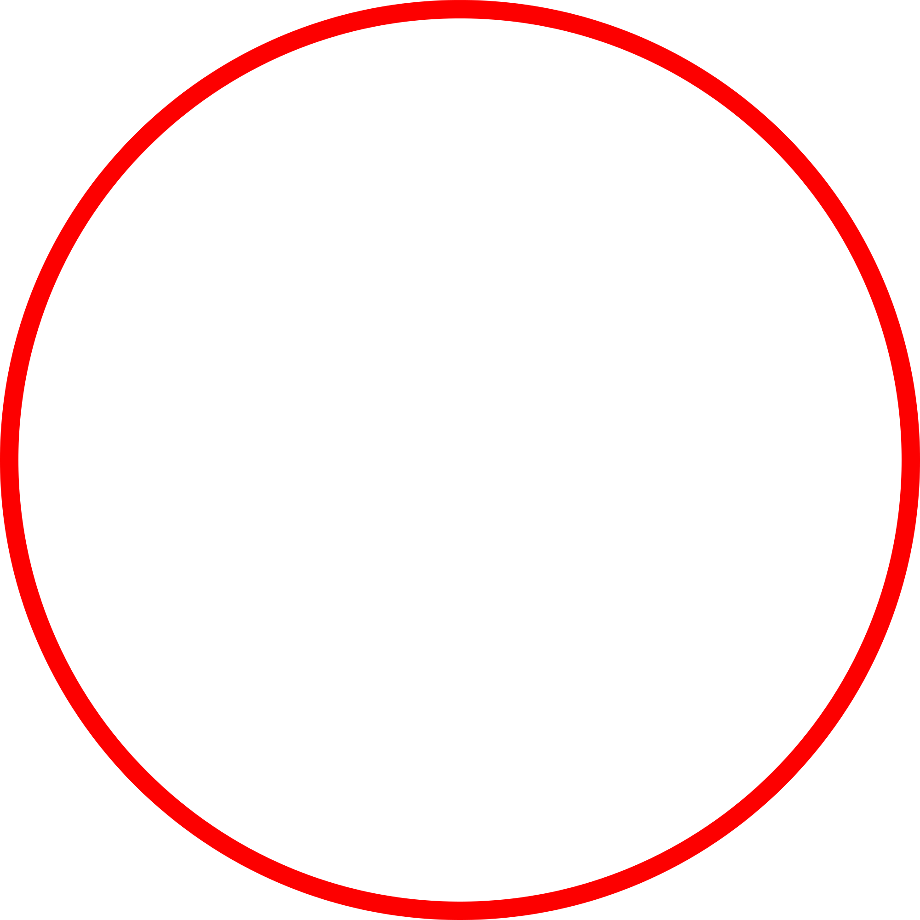 transparent circle