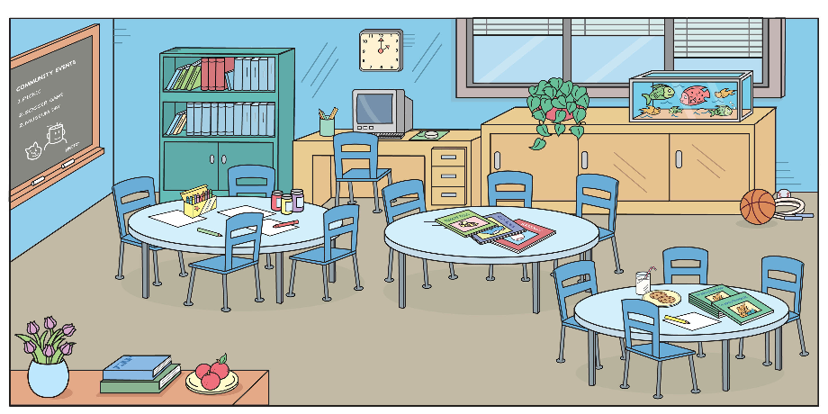 classroom clipart art