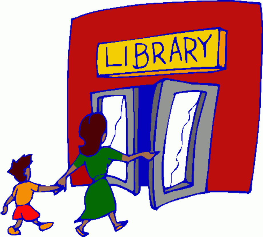 library clipart elementary school