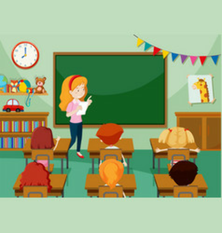 teacher clipart classroom