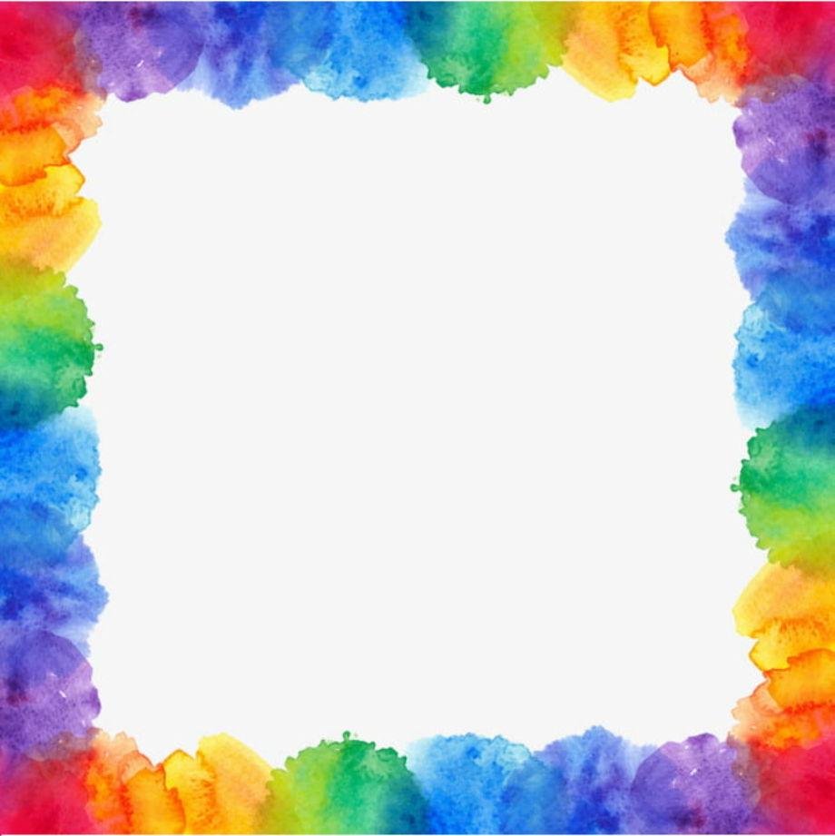 Download High Quality clipart borders rainbow Transparent PNG Images