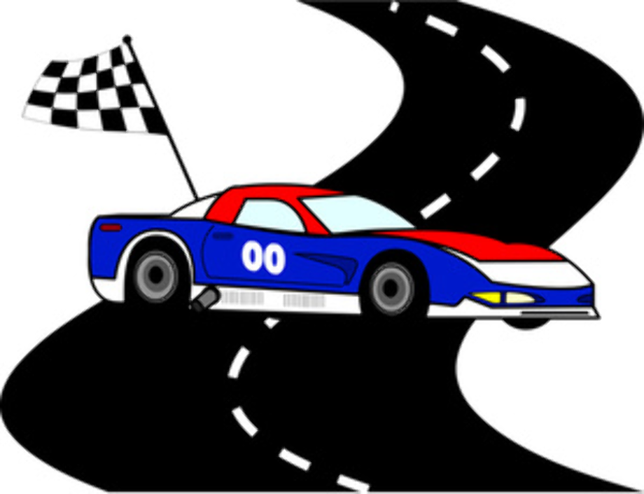 clipart car race
