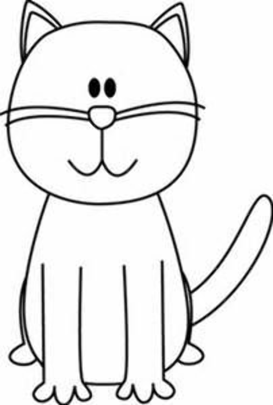 Download High Quality clipart cat simple Transparent PNG Images - Art