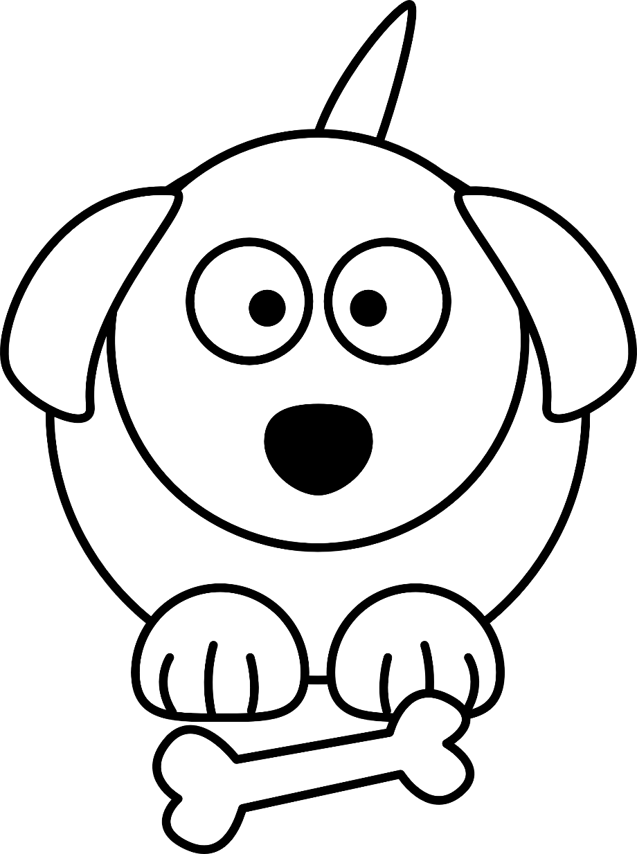 Download High Quality clipart dog easy Transparent PNG