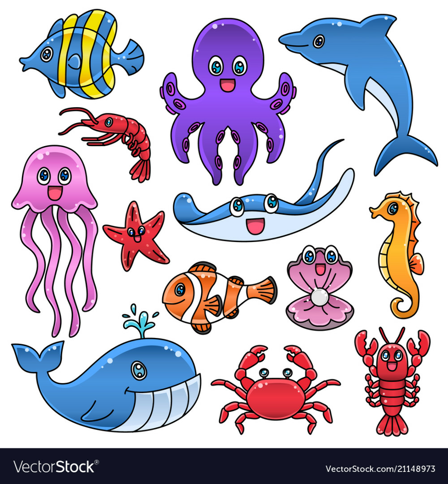 Download High Quality clipart fish sea Transparent PNG Images - Art ...