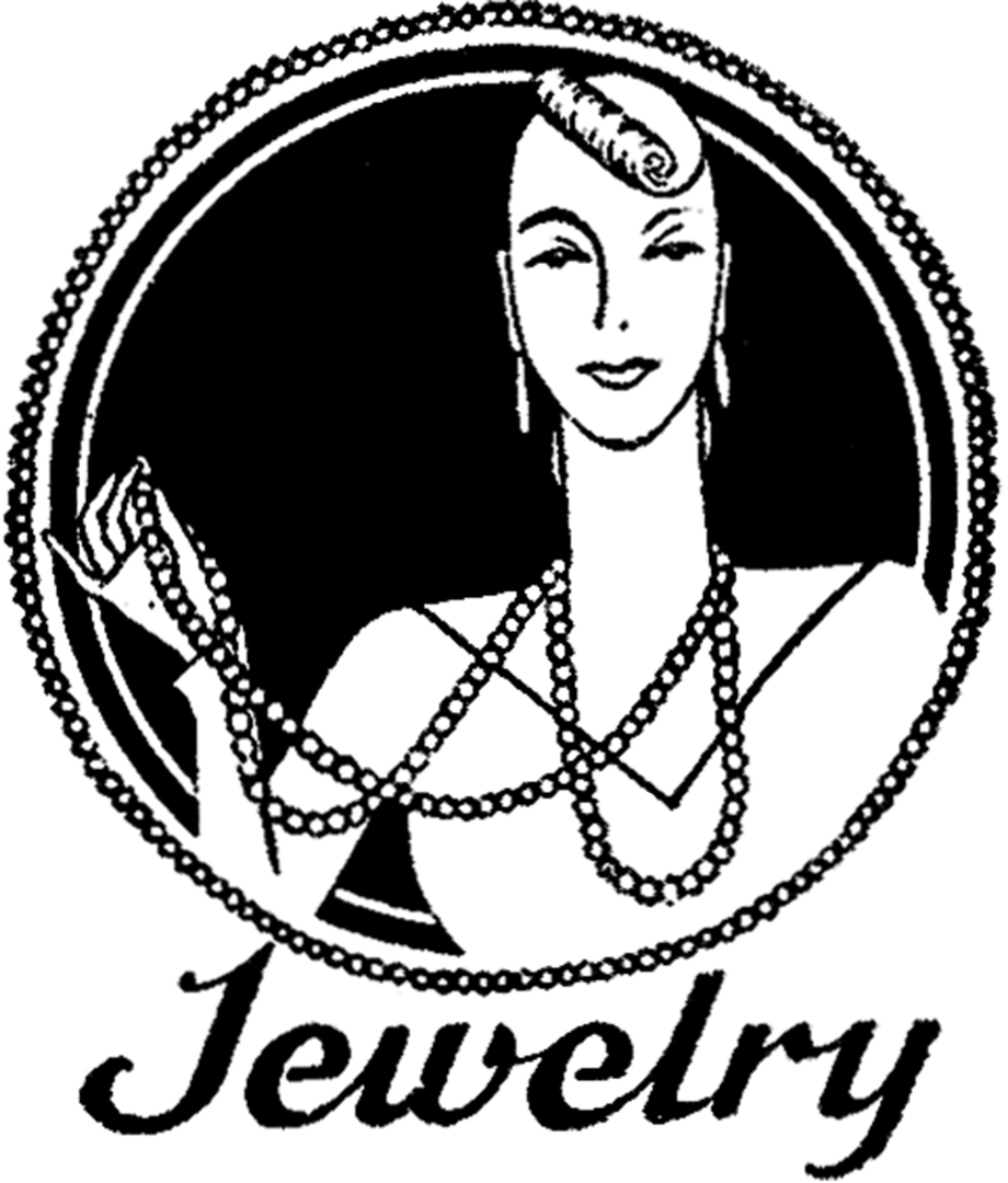 clipart jewellers lady