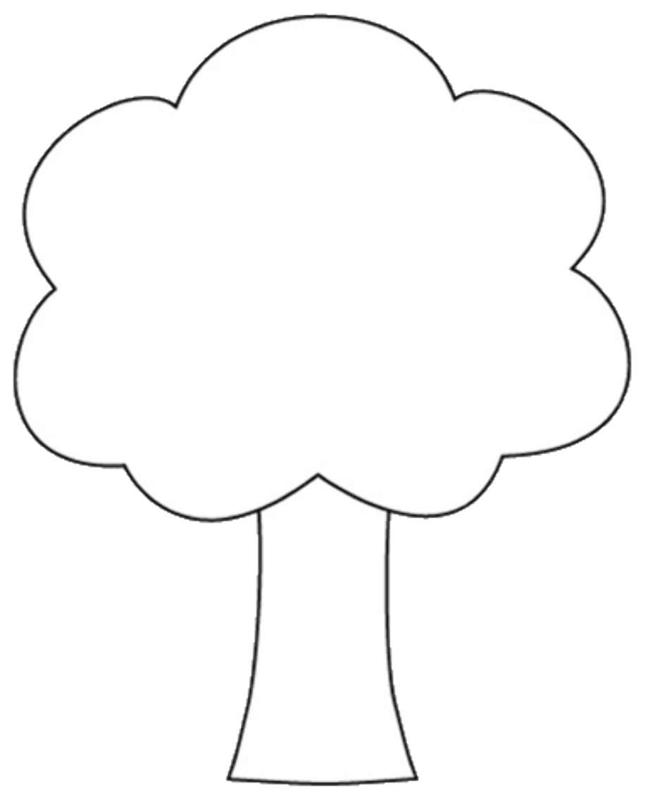 Download High Quality clipart tree outline Transparent PNG Images - Art ...