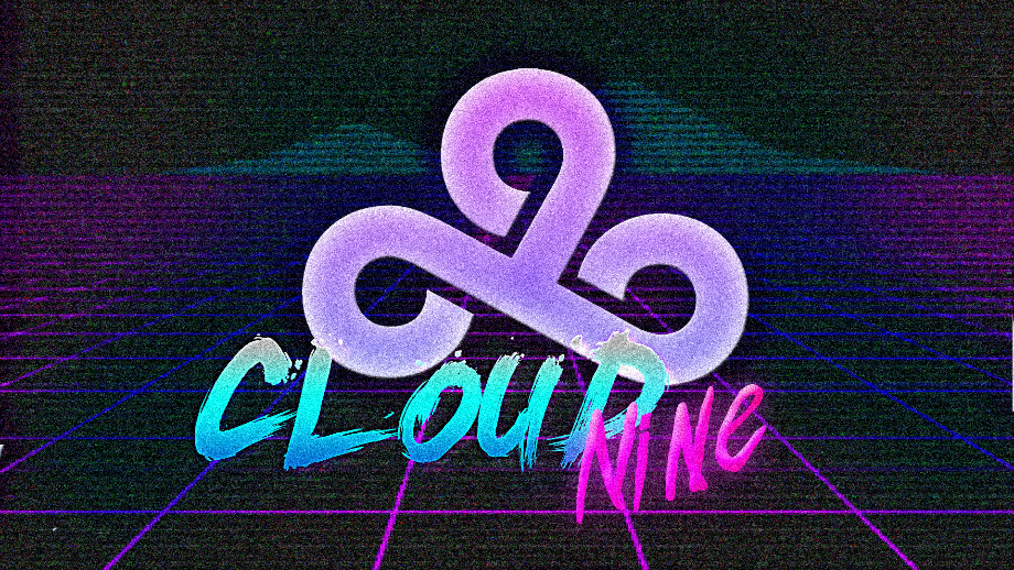 cloud 9 logo purple