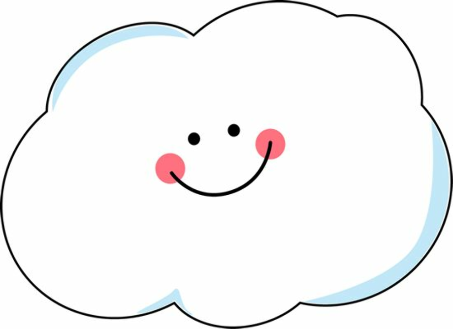 cloud clipart happy