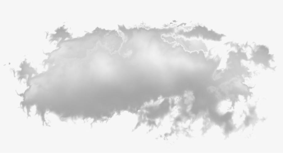 cloud transparent black