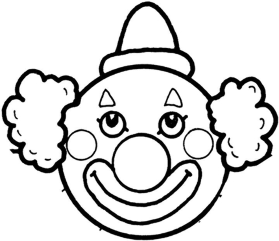 Download High Quality clown clipart outline Transparent PNG Images