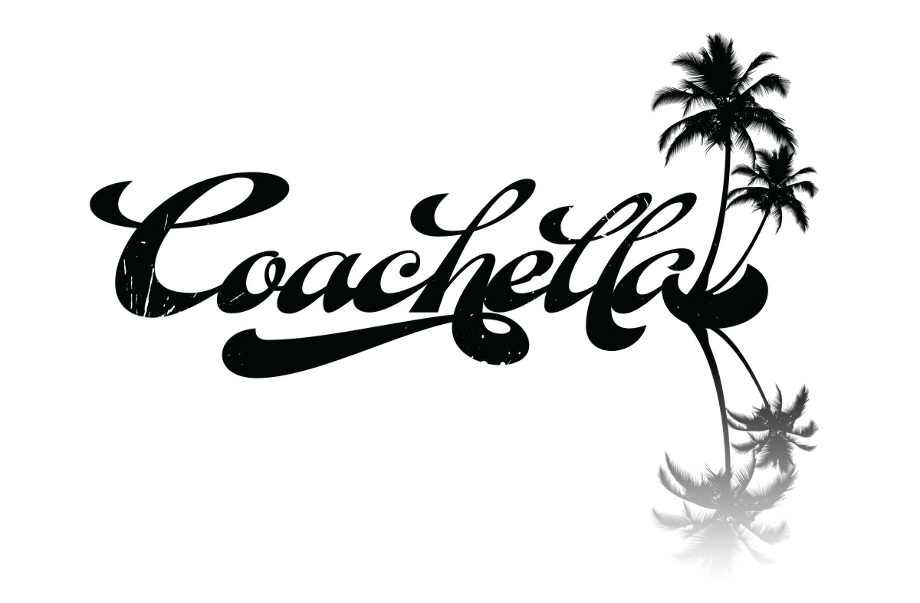 coachella logo calligraphy