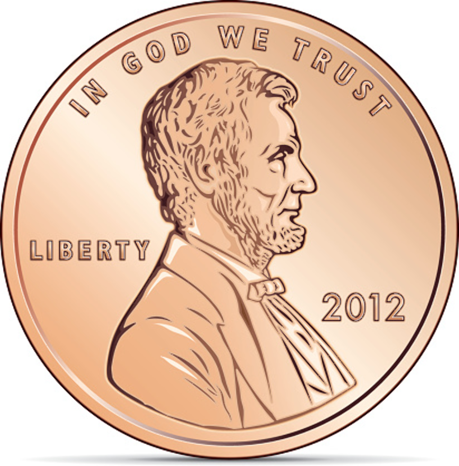 coin clipart penny