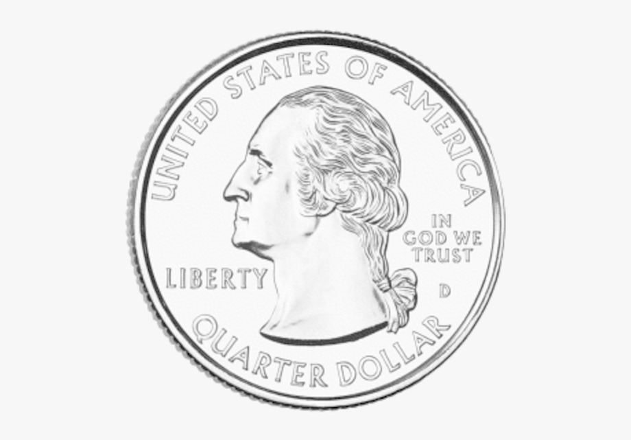 coin clipart quarter