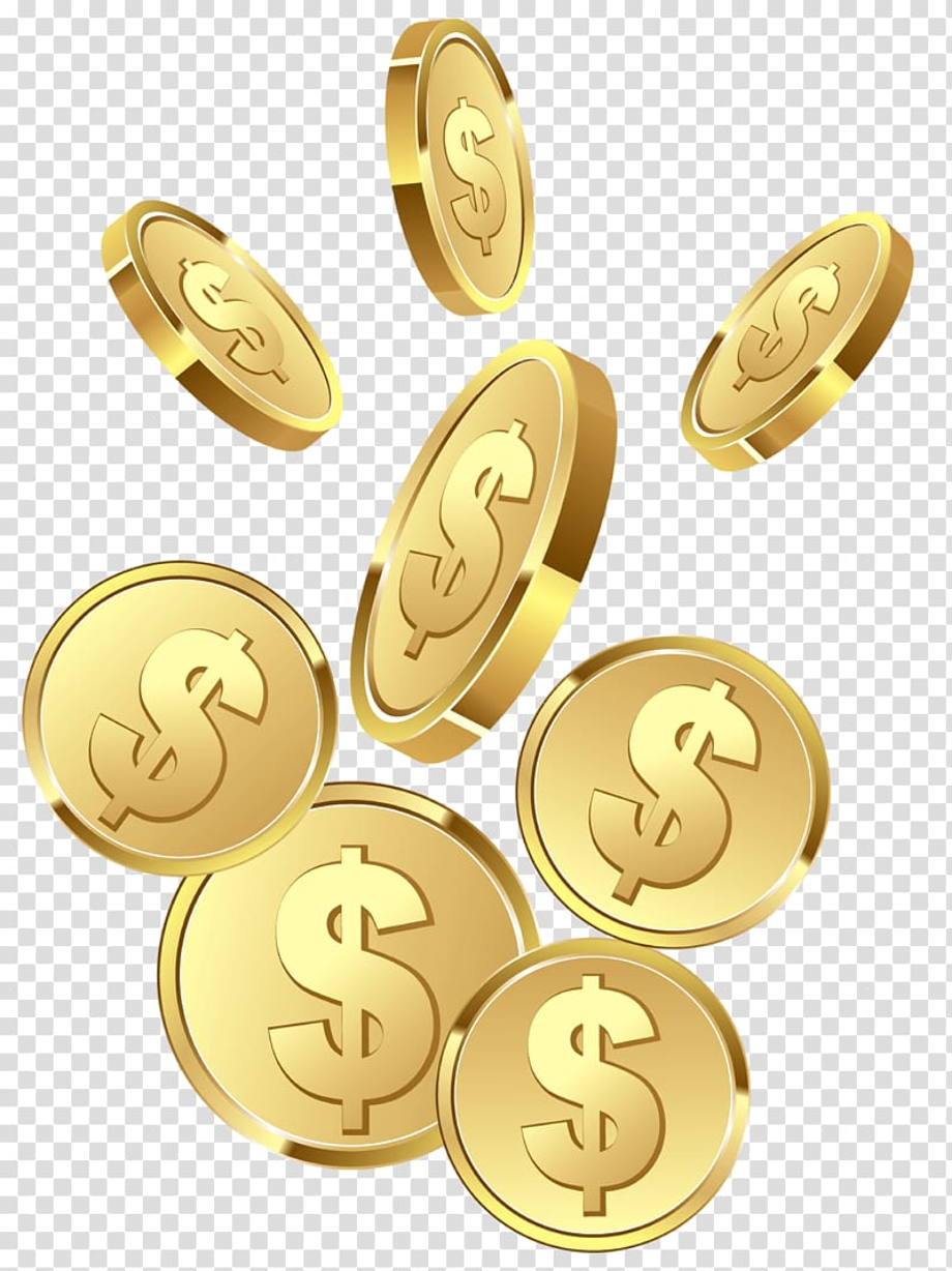 coin clipart transparent background