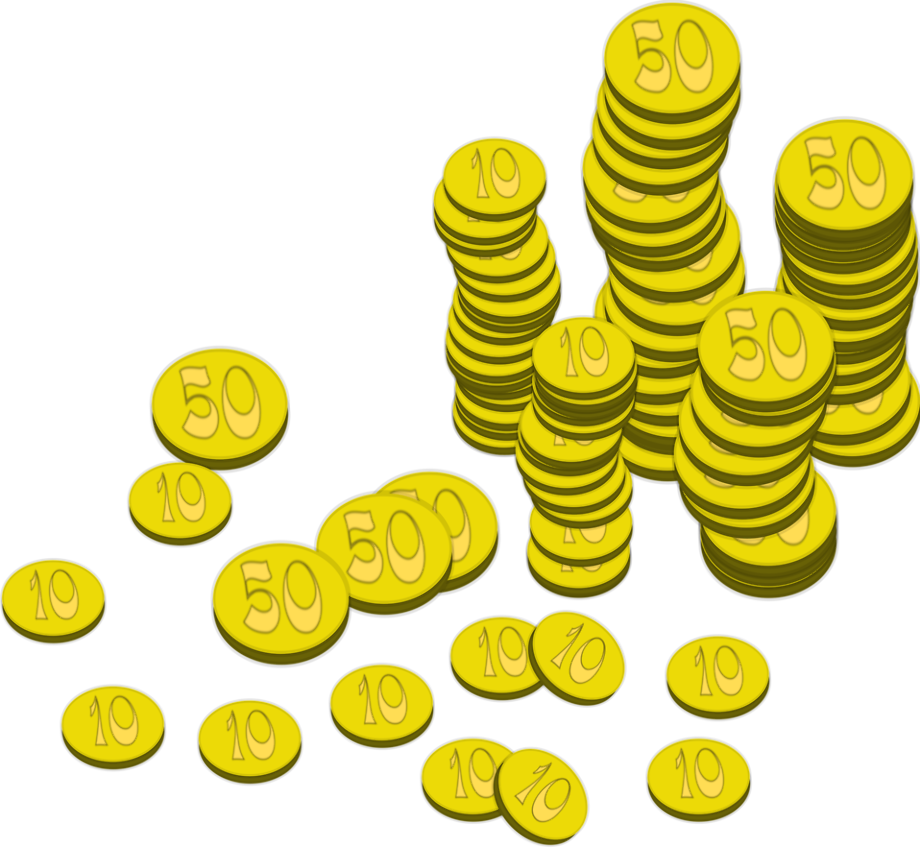 coin clipart transparent background