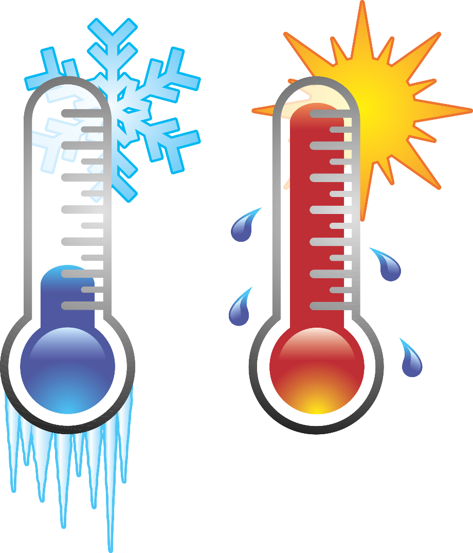 thermometer clipart weather