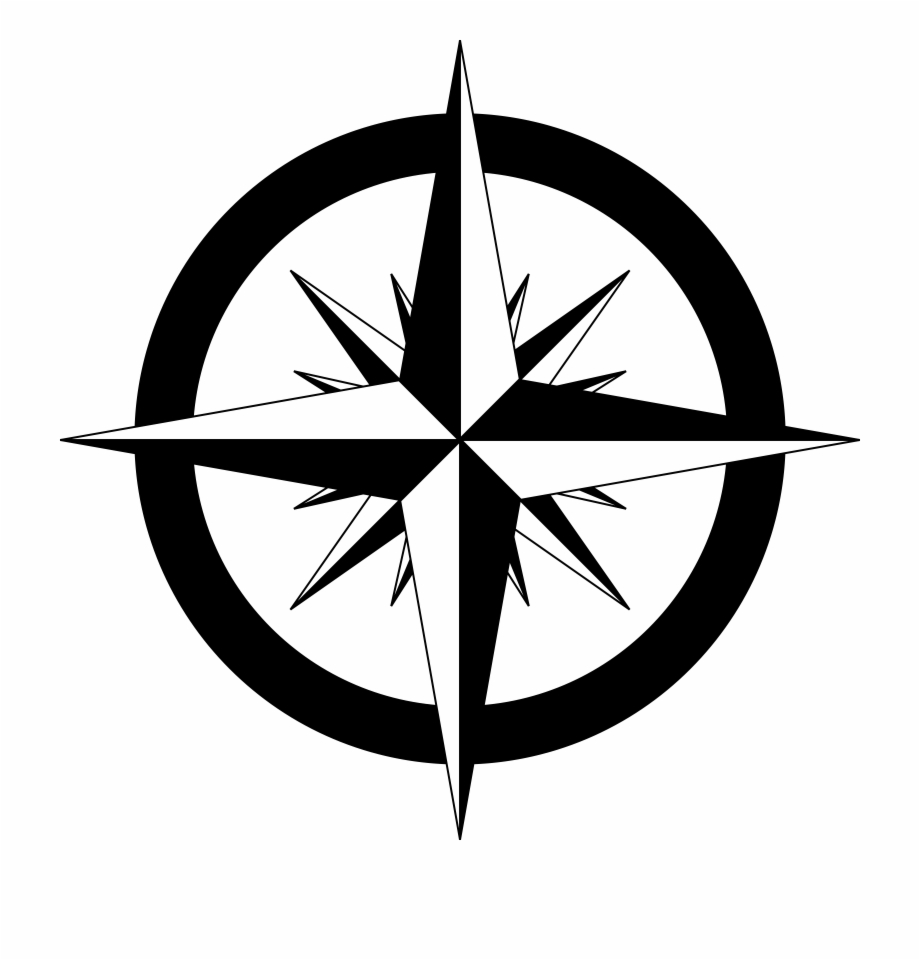 compass clipart old fashioned