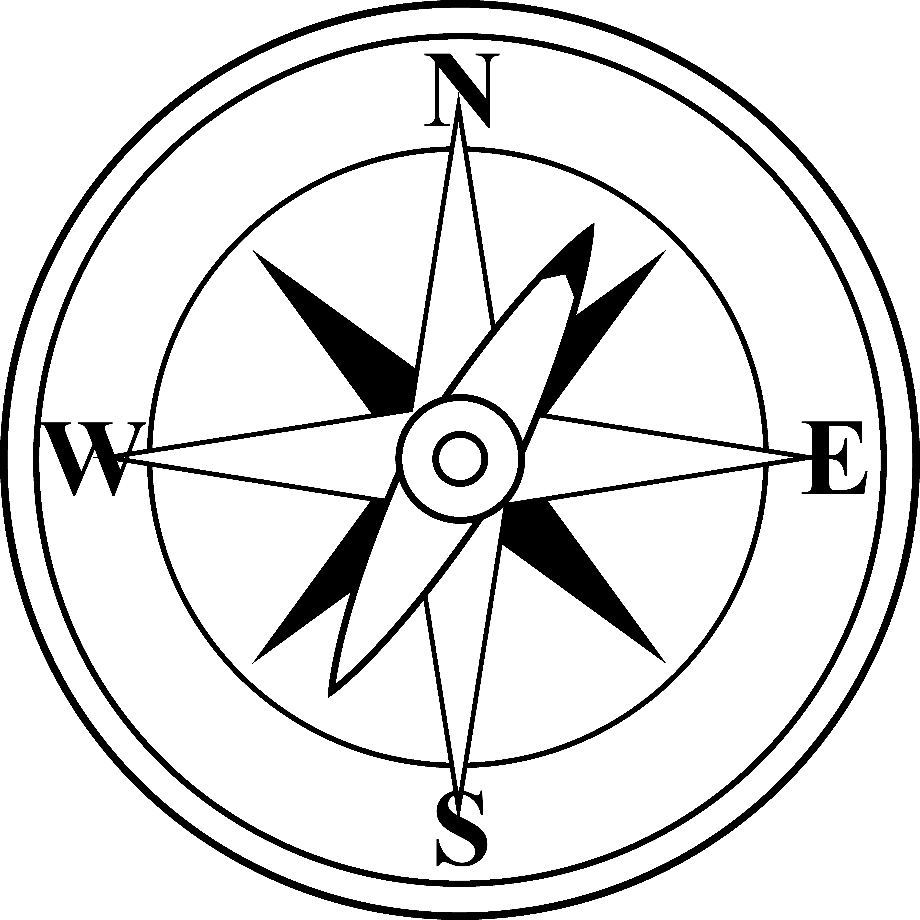 compass clip art navigation