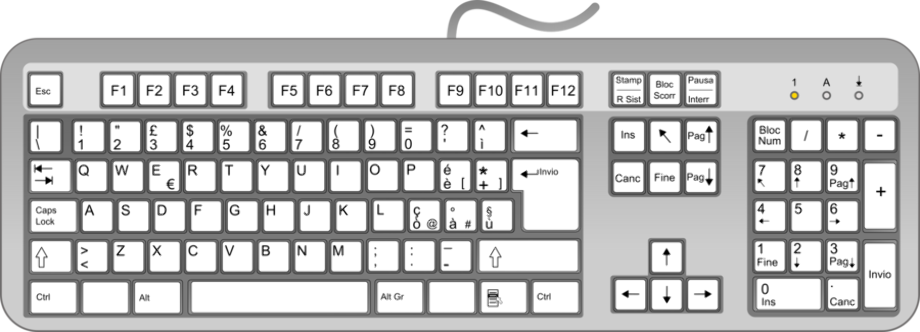 computer clipart keyboard