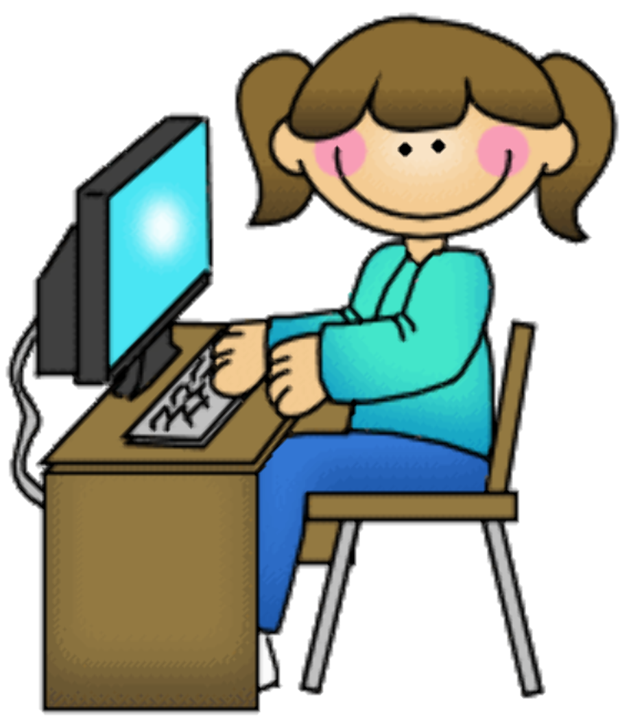 Download High Quality Student Clipart Computer Transparent Png Images