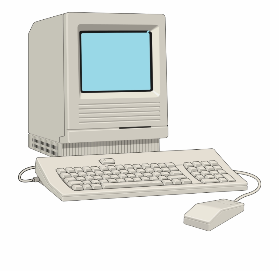 computer clipart old