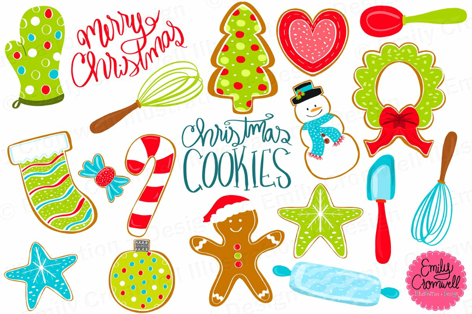 cookie clipart decorated