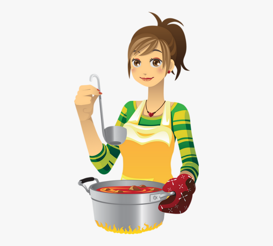 cooking clipart person
