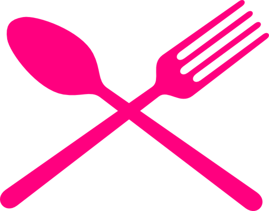 fork clipart colorful