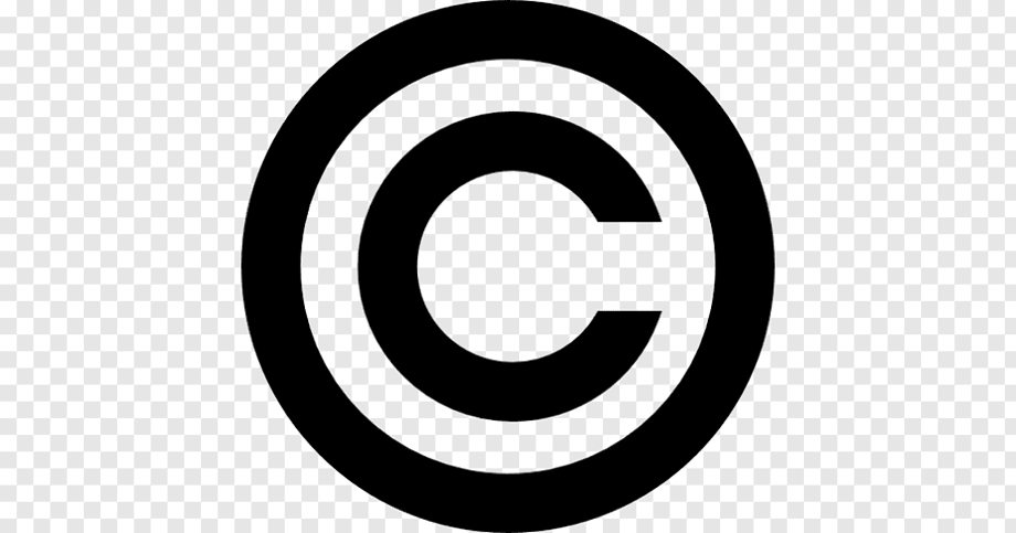 copyright logo black