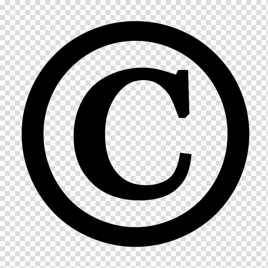 copyright logo transparent background