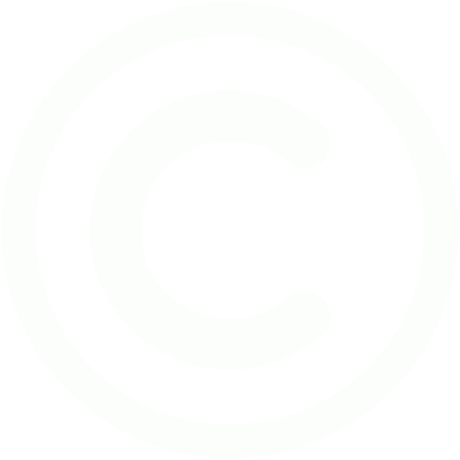 copyright logo white