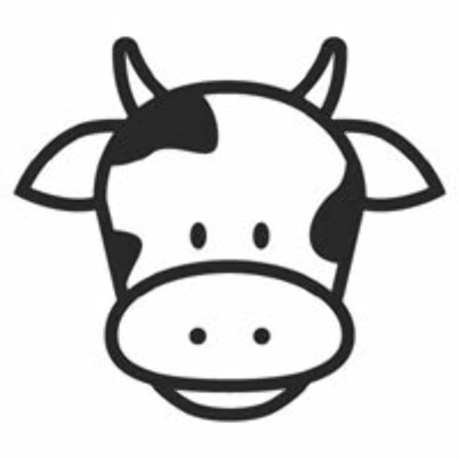 Download High Quality cow clipart head Transparent PNG Images - Art