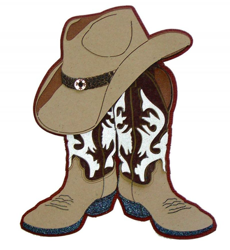 cowboy boots clipart ranch
