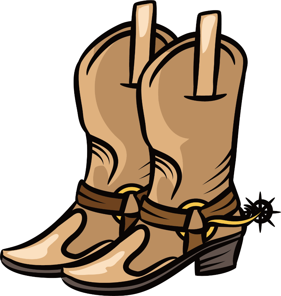 Cowboy Boots Cartoon Drawing Boots Vectorstock Bodenewasurk