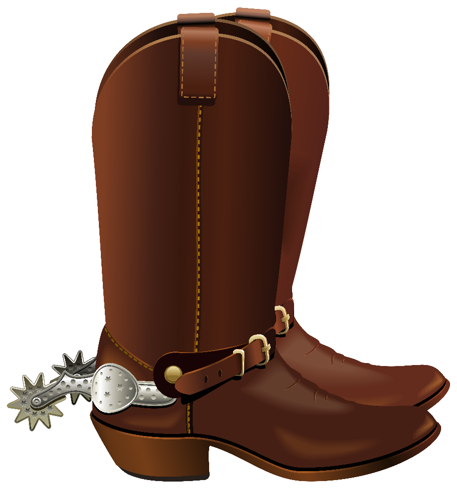 cowboy boots clipart christmas