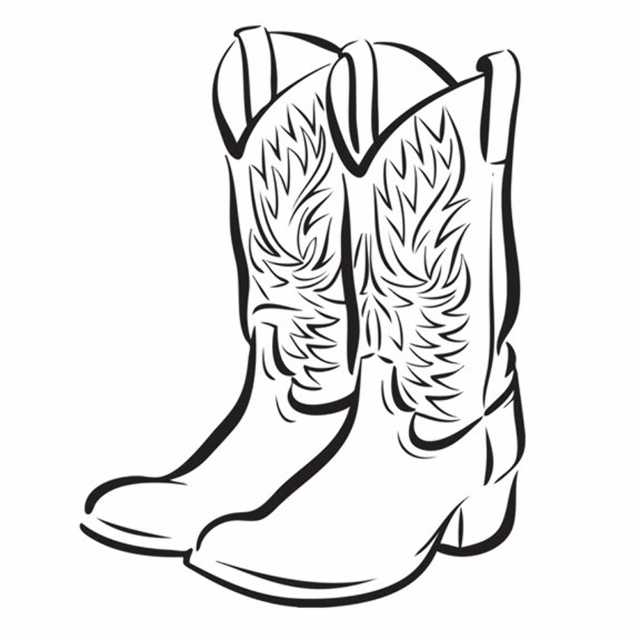 cowboy boots clipart girly