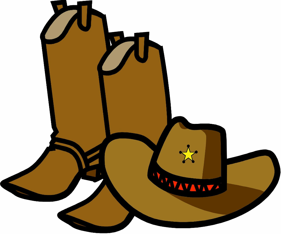 cowboy boots clipart cartoon