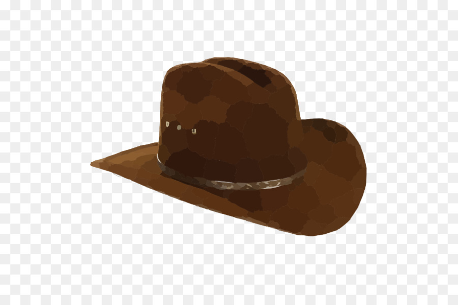 cowboy hat transparent clear background