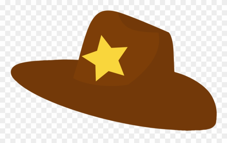 cowboy hat transparent orange